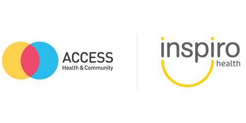 Access Health and Community and Inspiro Logo